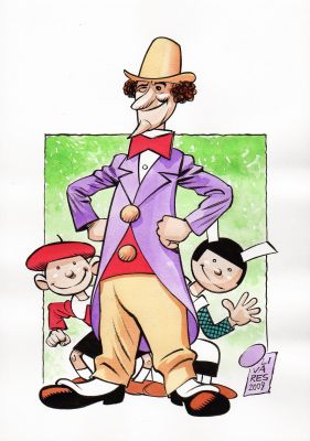 Giancarlo Olivares | Sor Pampurio | Tavole Originali