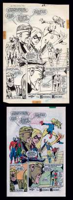 Mike Harris - All-Star Squadron #61 splash art