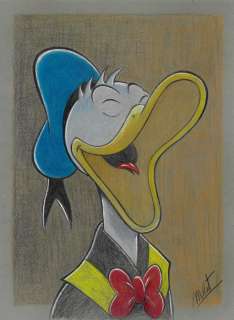 Millet - Original Drawing - DIN A3 - Donald Duck | Catawiki