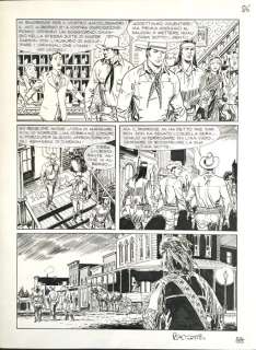 Tex - B. Brindisi - Tavola originale - Loose page | Catawiki