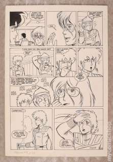 Original Art for Robotech The Macross Saga Issue 8, Page 28 by Reggie Byers, Sam Kieth, and Bob Pinaha | mycomicshop.com
