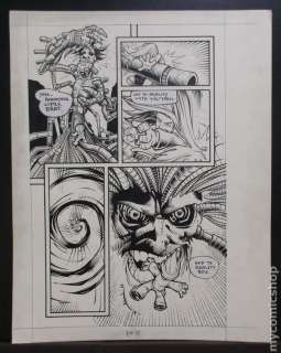 Original Art for Creed Mechanical Evolution Issue 2, Page 10 by Trent Kaniuga | mycomicshop.com