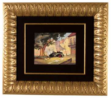 "OFFICER DUCK" DONALD DUCK CARTOON ORIGINAL ART. | Hake’s