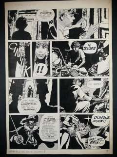 Attilio Micheluzzi | Capitan Erik: Nel Mar dei Sargassi - Attilio Micheluzzi - tavola originale - Page volante - (1981) | Catawiki