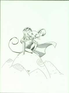 Michael Avon Oeming | Mice Templar By Michael Avon Oeming | ComicArtFans Classifieds