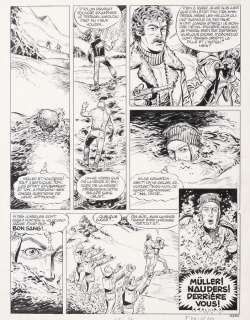 Paape | Luc Orient, planche n°20 Ã  l’encre de Chine … | Millon