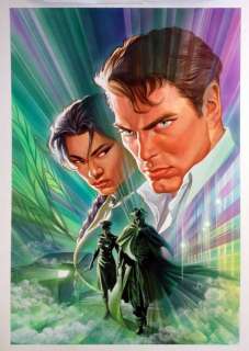Alex Ross - green hornet #4 cover painting (2010)