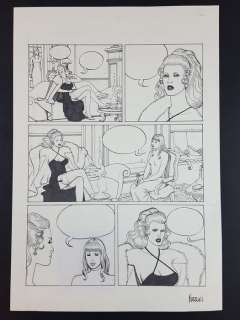 Marco Nizzoli | Marco Nizzoli - Tavola Originale n. 22 "Le Delizie del Demonio" - Firmata - Page volante - Exemplaire unique | Catawiki