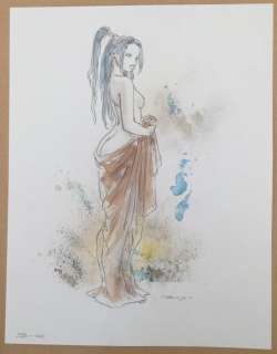 Royo, Luã­s | Royo, LuÃ­s - Original colour drawing - SB-401 | Catawiki