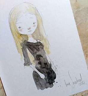 Tony Sandoval - tunuè - acquerello di Tony Sandoval - Exemplaire unique