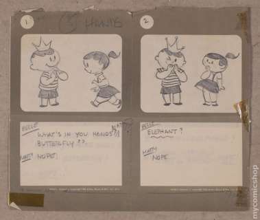 Original Storyboards (Hands) for Funday Funnies featuring Matty Mattel | mycomicshop.com