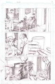 Rick Leonardi | Convergence: Batgirl #2 Page 18 (Pencil) | Rick Leonardi
