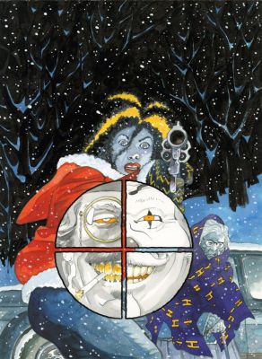 R.M. Guera | “Grindhouse: Drive In, Bleed Out” #1 – Copertina | Cart Gallery