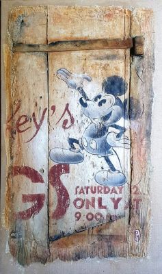 Paolo Mottura | “Mickey Mouse: Sottopasso di Vico Olivi” – Illustrazione | Cart Gallery