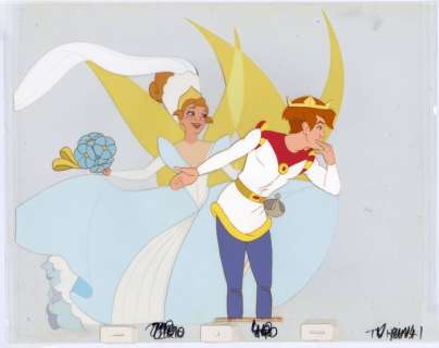 Don Bluth | Sullivan Bluth - Multi Cels - Thumbelina & Cornelius - Exemplaire unique - (1994) | Catawiki