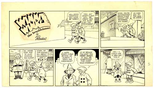 Martin Branner | Branner - Winnie Winkle Half Sunday Page 1930s | Russ Cochran
