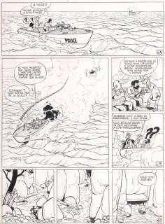 Will | Tif et Tondu, planche n°6 Ã  l’encre de Chine… | Millon