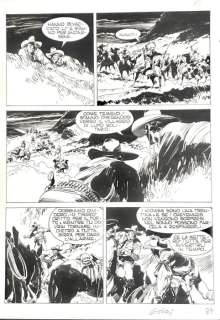 Giovanni Ticci | Tex n. 521 - Giovanni Ticci - tavola originale - Page volante - (2004) | Catawiki