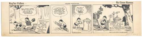 Gene Byrnes | Byrnes - Reg’lar Fellers 6/11/1938 | Russ Cochran