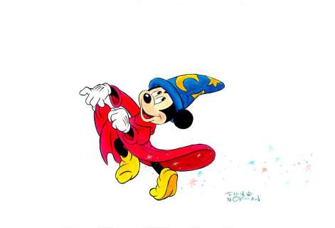 Floyd Norman | Norman - Mickey Mouse Sorcerer’s Apprentice | Russ Cochran