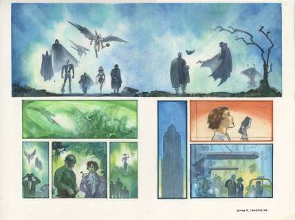 GREEN LANTERN: BRIGHTEST DAY, BLACKEST NIGHT Double Page Splash