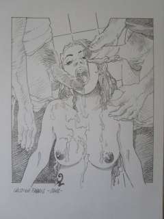 Cristina Fabris | Anna Lynch - Dessin original - Format: 24 x 33 cm. - Page volante - (2012) | Catawiki