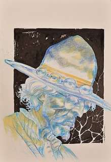 GUERA RM - Scalped - Illustration originale de la couverture du Comics "Scalped", Edition Deluxe française Tome 8 "Le - (2013)