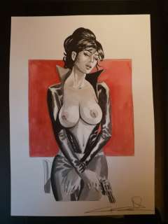 G. Candita | Modesty Blaise - G. Candita - original artwork - Page volante - Exemplaire unique (2021) | Catawiki