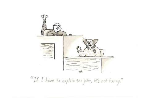 Bob Eckstein | Eckstein - "If I have to explain ", New Yorker | Russ Cochran