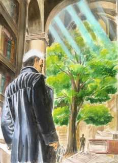 Roberto de Angelis | Agenzia Alfa - Roberto De Angelis - studio di copertina inedito - Page volante | Catawiki