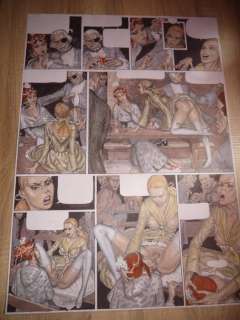 Format: Â± 42 X 63 Cm. | Erich von GÃ¶tha - Planche originale en couleur (p.13) - Les malheurs de Janice Tome 3 - (2003) | Catawiki