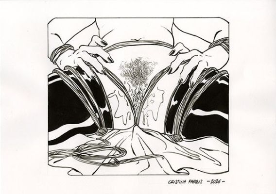 Cristina Fabris – “Origine del mondo #1” – Illustrazione pubblicata | Cart Gallery