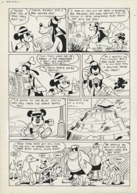 Studio Disney | Mickey Mouse, planche 4 | Galerie 9ème Art