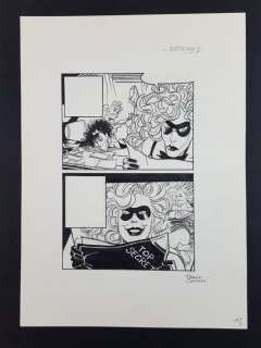 Franco Saudelli | Franco Saudelli - Tavola Originale "Questa non è la Bionda" - Firmata - Page volante - Exemplaire unique - (1994) | Catawiki