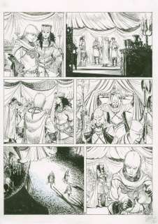 Giulio De Vita - planche originale - Alliances - Les Mondes de Thorgal - Kriss de Valnor