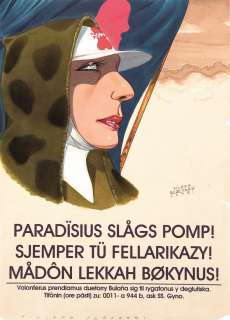 Filippo Scozzari Manifesto per arruolamento dentonico | Little Nemo