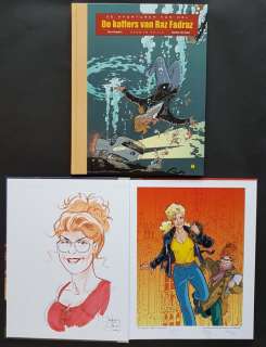 Danker Jan Oreel | de avonturen van Hel - De koffers van Raz Fadraz / De Sibylle-Codex - beide met opdrachttekening - Cartonné - EO - (2012/2017) | Catawiki