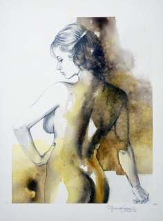 Giovanna Casotto | Giovanna Casotto - Portfolio "Acquarelle" firmato, con acquarello originale - EO - (2021) | Catawiki