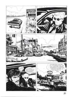 Maurizio Di Vincenzo | Cassidy n. 1 - 2x M.Di Vincenzo - Tavola Originale "L’ultimo Blues" - Page volante - Exemplaire unique - (2010) | Catawiki