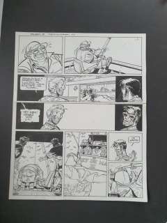 Maltaite, Eric | Maltaite, Eric - Planche originale (p.7) Zambada T3 - Opération espadon - (2003) | Catawiki