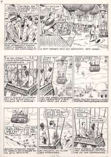 Niezab (Gaston) | Petit-Riquet reporter, ensemble de 4 planches n°4… | Millon