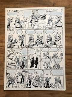 Ben Radis | Ben Radis - Planche originale - Max et Nina T3 - Rien que du bonheur - (2003) | Catawiki