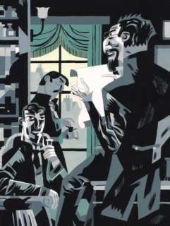 Javier Olivares | Ilustración para el Perro de los Baskerville | The Comic Art Agency