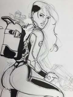 Meynet, Félix | Meynet, Félix - Dessin original - Plongée sous-marine | Catawiki