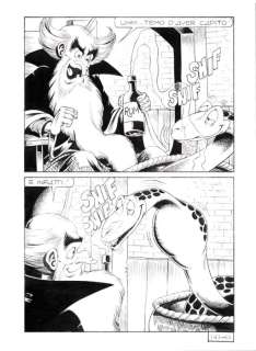 Paolo Piffarerio | Alan Ford n. 143 - P. Piffarerio - 2x Tavole Originali "Il nuovo Superciuk" - Page volante - Exemplaire unique - (1981) | Catawiki