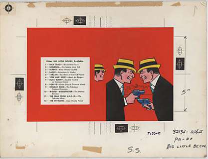 DICK TRACY BIG LITTLE BOOK Cover | ComicConnect