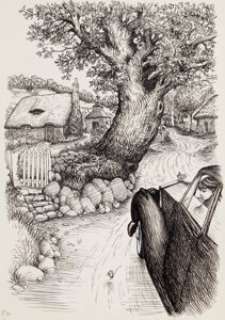 Garth Williams (American, 1912-1996)
 Miss Bianca: A Fantasy, (five works),1962
 Pen and ink on paper
 14.75 x 9.75 in. ... (Total: 5 Items)