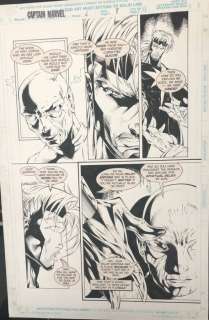 Ed Benes | Captain Marvel 6 - Captain Marvel #6 Vol 3 - Pagina 8 originele tekening door Ed Benes - EO - (1996/1996) | Catawiki