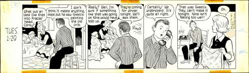 Frank King | King – GASOLINE ALLEY, Daily (01/29/1963) | Russ Cochran