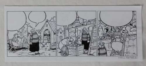 Mark Retera | Mark Retera - Originele Strook - uit Dirk-Jan 25 - (2019) | Catawiki